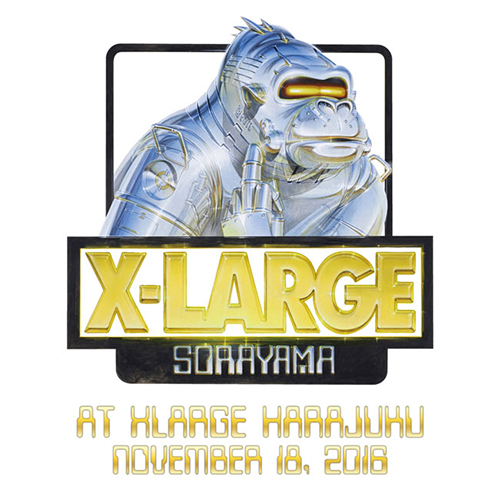 Hajime Sorayama x XLARGE | 空山基 - 公式ウェブサイト 2015-